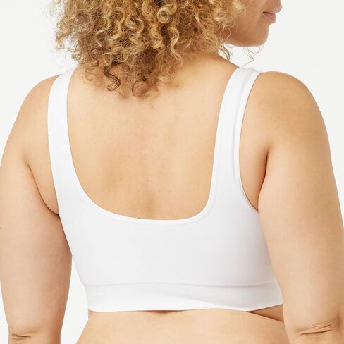 Ahh By Rhonda Shear Women's Plus-Size Generation Bra with Removable Pads, Black, 1X in Saudi Arabia