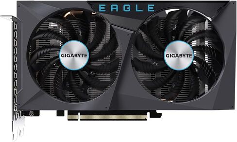 بطاقة رسومات جيجابايت NVIDIA GeForce RTX 3050 Eagle OC - 8 جيجابايت GDDR6، 128 بت، PCI-E 4.0، ساعة أساسية 1792 ميجاهرتز، 1x DP 1.4، 1 x HDMI 2.1، NVIDIA Ampere - GV-N3050EAGLE OC-8GD in Saudi Arabia