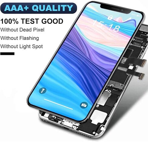 for iPhone Xs MAX Screen Replacement：6.5 Inch Digitizer Assembly with Screen Protector with Repair Tool Kit for A1921, A2101, A2102, A2103, A2104 in Saudi Arabia