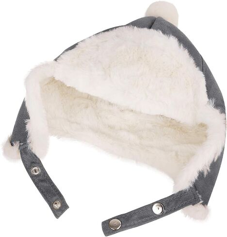 Kids Warm Earflap Hat Winter Suede Velvet Trapper Hat with Ear Flap Hat Baby Beanie Hat Toddler Thermal Cap Headwear in Saudi Arabia