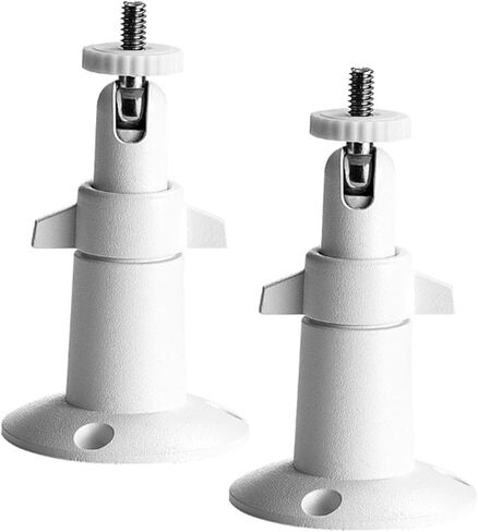 2Pack Security Camera Universal Mounting Bracket,Adjustable Indoor/Outdoor Security Wall Metal Bracket, Compatible with All Arlo Camera, eufyCam E/2C, Ultra/Ultra 2 with 1/4 Screw Head in Saudi Arabia