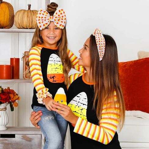 YanJie هالوين معقود عصابات للنساء كاندي فيونكات الشعر هوب طفل الفتيات عقال بسط هالوين هيرباند اكسسوارات واسعة عقال in Kuwait