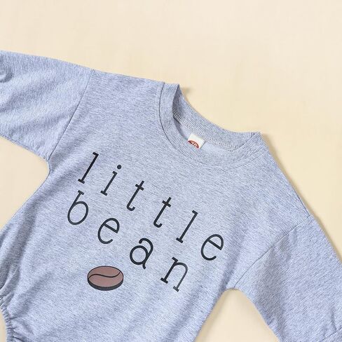 Gender Neutral Newborn Baby Boy Girl Fall Winter Clothes Long Sleeve Bubble Romper Onesie Unisex Infant Outfit in Saudi Arabia