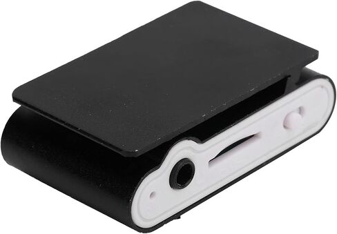 مشغل MP3 صغير، مشغل موسيقى محمول مع مشبك مشغلات MP3 للموسيقى الكلاسيكية مع شاشة LCD رقمية، مشغل وسائط موسيقى MP3 BackClip يدعم بطاقة الذاكرة (فضي) in Saudi Arabia