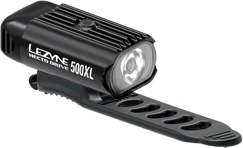 Lezyne Hecto Drive 500XL Front Bicycle Light, 500 Lumen, Aluminum Housing, Road, Mountain, Gravel Bike, USB Rechargeable in Saudi Arabia
