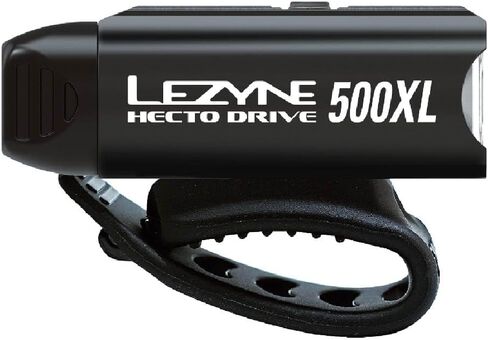 Lezyne Hecto Drive 500XL Front Bicycle Light, 500 Lumen, Aluminum Housing, Road, Mountain, Gravel Bike, USB Rechargeable in Saudi Arabia