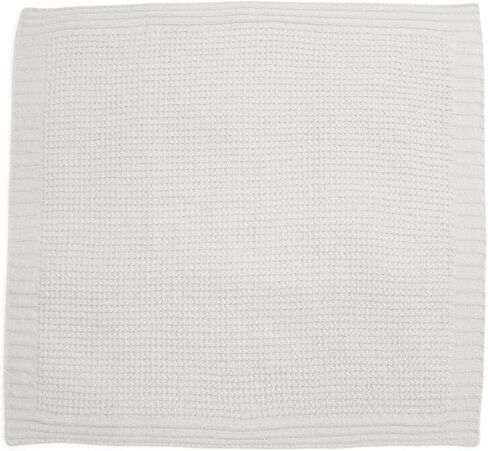 Barefoot Dreams CozyChic Lite Baby Receiving Blanket, Moonbeam, 30"x30" in Saudi Arabia