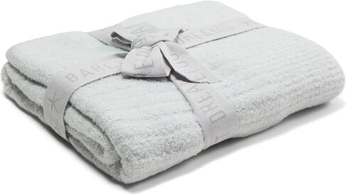 Barefoot Dreams CozyChic Lite Baby Receiving Blanket, Moonbeam, 30"x30" in Saudi Arabia