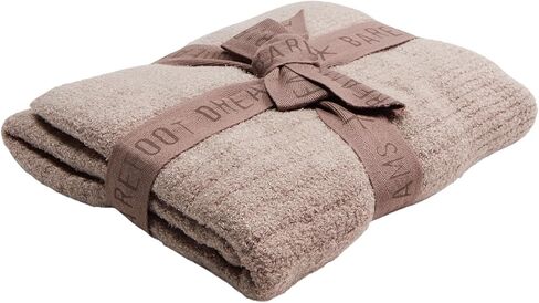 Barefoot Dreams CozyChic Lite Baby Receiving Blanket, Moonbeam, 30"x30" in Saudi Arabia