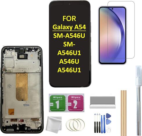 شاشة OLED لشاشة Galaxy Note10 Plus LCD مع استبدال الإطار لهاتف Samsung Galaxy Note10 Plus 5G SM-N975U SM-N975F/DS 6.8 بوصة شاشة LCD تعمل باللمس مع إطار + أداة in Kuwait