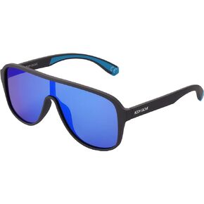 Body Glove Men's Bobby Polarized Shield Sunglasses, Grey, 130 mm