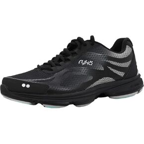 Ryka Women's Devotion Plus 2 Walking Shoe, Black/Grey, 8 W US