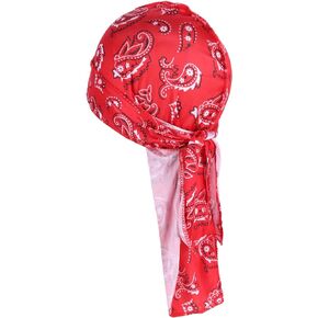 CTM® Men's Silky Satin Durag