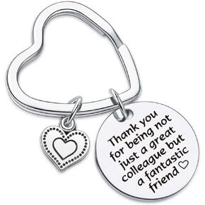 Colleague Appreciation Gift for Coworker Leaving Gift Coworker Birthday Gift Instructor Gift Coworker Keychain Colleague Jewelry Work Friend Gift Workmate Gift Assistant Gift