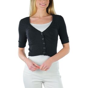 ToBeInStyle Women’s Trendy All Lace Sheer Flirtatious Layering Cardigan