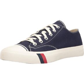 PRO-Keds Men's Royal Lo Classic Canvas Sneaker, Navy, 10