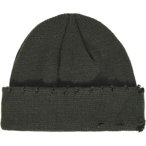 HeiDmai Unisex Ripped Knitted Beanie Hat Fashion Hip-Hop Skull Caps Winter Slouchy Hat in Kuwait