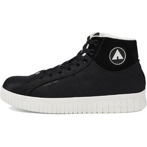 Airwalk Men's Deuce Mid Comp Toe EH SR Industrial Shoe, White/Black, 11