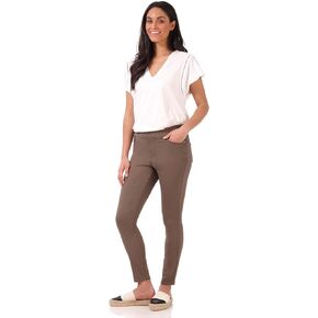 Rekucci Women's Secret Figure Premium Denim Skinny Pull-On Jean in Colors