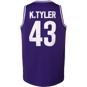 Kenny Tyler #43 Man K.Tyler Movie Basketball Jersey Purple