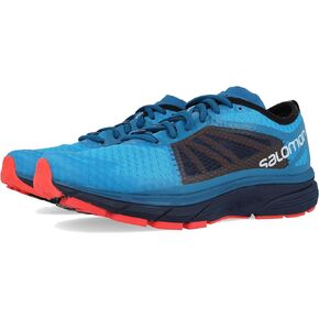 Salomon Sonic RA Running Shoes Hawaiian Surf/Medieval Blue/Coral Mens Sz 11.5