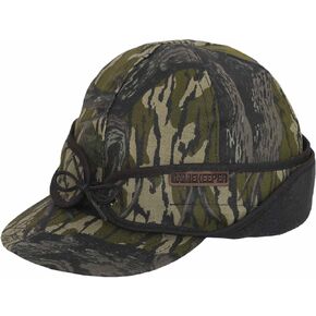 Stormy Kromer Waxed Rancher Cap - Brimmed Winter Hat, Outdoor Cap with Fleece Ear Flaps