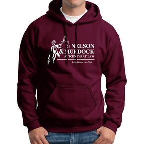 New York Fashion Police Nelson & Murdock Attorneys At Law Hooded Sweatshirt