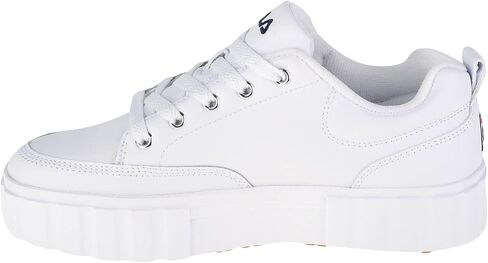 Fila Women's Low-Top Sneakers, White, 8 us in Saudi Arabia
