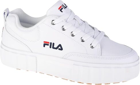 Fila Women's Low-Top Sneakers, White, 8 us in Saudi Arabia