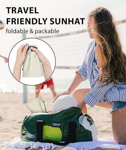 BENEUNDER Large Brim Foldable Sun Visor for Women UPF50+ UV Protection in Saudi Arabia