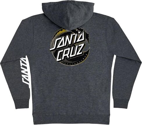 SANTA CRUZ Men's Pullover Hooded Sweatshirt Holo Wave Dot Skate Sweatshirt in Saudi Arabia