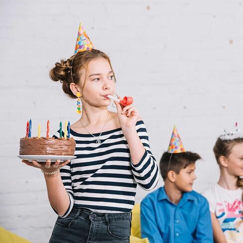 عيد ميلاد أقراط للنساء المينا عيد ميلاد سعيد استرخى أقراط مطرز مسمار إلكتروني إسقاط أقراط حفلة عيد ميلاد مجوهرات هدية in Kuwait