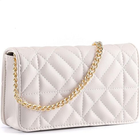 Ayliss Mini Women Crossbody Handbag Shoulder Handbags Evening Clutch Cellphone Wallet Purse PU Leather Bag with Chain in Saudi Arabia