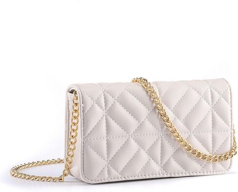 Ayliss Mini Women Crossbody Handbag Shoulder Handbags Evening Clutch Cellphone Wallet Purse PU Leather Bag with Chain in Saudi Arabia