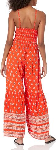 Angie Women's Smocked Bodice Flare Leg Jumpsuit in Saudi Arabia