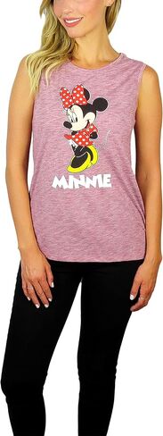 Disney Womens Minnie Mouse Graphic Sleeveless Tank Top in Saudi Arabia
