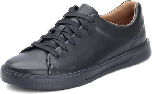 Clarks Men's Un Costa Lace Sneaker, Black/Black Leather, 10 in Saudi Arabia