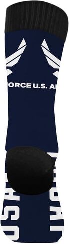 Dutern U.S Military Air Force Socks Men's Cotton Crew Athletic Socks, Multipairs basketball socks absorb sweat and breathable sports socks- one Pair in Kuwait