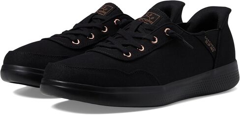 Skechers Women's Hands Free Slip-Ins Bobs Skip B Cute Sweet Sneaker, Black, 7 in Saudi Arabia