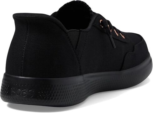 Skechers Women's Hands Free Slip-Ins Bobs Skip B Cute Sweet Sneaker, Black, 7 in Saudi Arabia