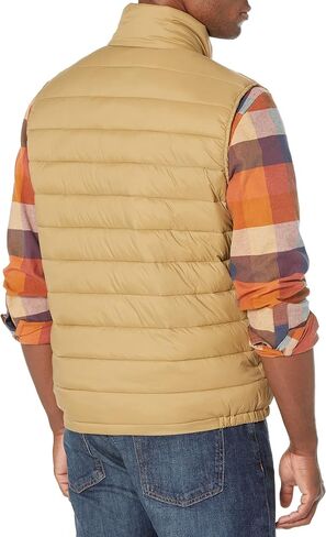 Cole Haan Men's Quilted Puffer Vest with Chest Zip Pocket in Saudi Arabia