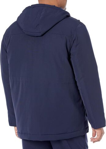 Amazon Essentials Men's Relaxed-Fit Water Repellent Recycled Polyester Hooded Parka (Previously Amazon Aware) in Saudi Arabia