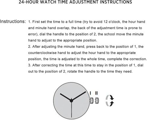 بوفان ساعة عمل 24 ساعة للرجال بحركة كوارتز سويسرية مقاومة للماء مع سوار اسود اصلي ناعم ومريح. in Kuwait
