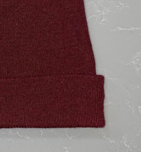 Adorno Beanie Hat, Winter Cap for Men, Women, Kids, Adults, Soft Knit Warm Cuffed Hat, Maroon, Maroon in Saudi Arabia