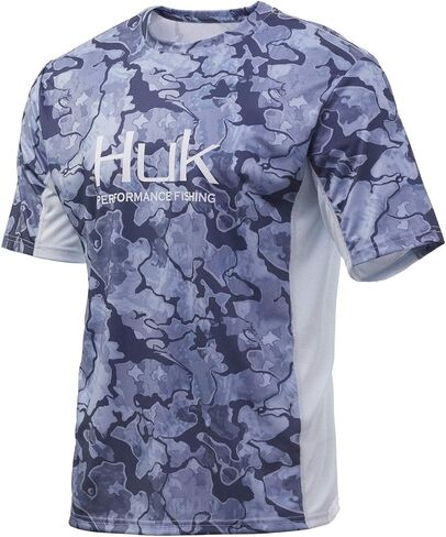 HUK Men's Icon X Camo Short-Sleeve Performance Fishing Shirt in Saudi Arabia