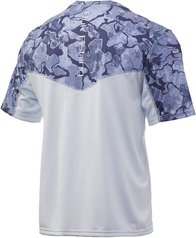 HUK Men's Icon X Camo Short-Sleeve Performance Fishing Shirt in Saudi Arabia