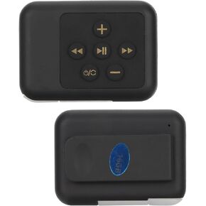 Waterproof MP3 Player, HiFi Stereo Noise Reduction, Back Clip for Swimming Diving Sports, IPX8 Waterproof, Long Battery Life, Wide Scenes, Easy Cleaning, USB Transfer (Blue)