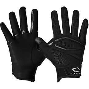 CUTTERS Gamer Padded Football Glove. All Purpose Players, Receivers, Lineman. Extra Grip.
