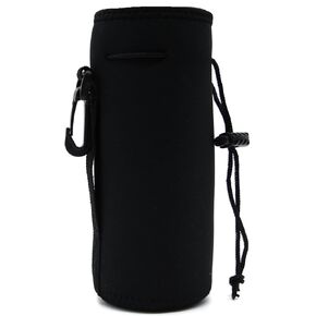 Water Bottle Sleeve Neoprene Bottle Carrier Nylon Bottle Sleeve for 20 oz/550 ml Glass Water Bottle Great for Stainless Steel and Plastic Bottles, Sport and Energy Drinks (BLUE)