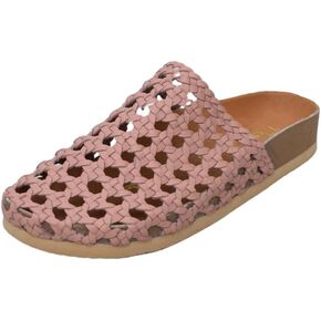 Macarena Collection Sandals women Huarache Sandal Colorful Leather Mexican Handcrafted Leather Woven Slides - Mexican Artisan Slip-On Shoes Style 004